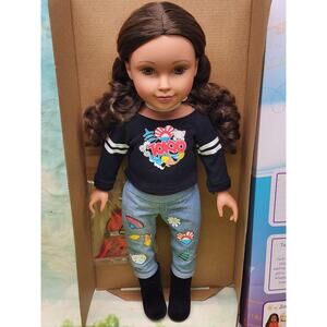 Geoffrey/Toys R Us, Journey Girl KYLA Tokyo Fashion Doll, Outfit/Boots, 18", NEW